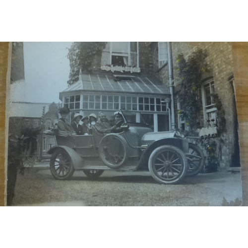 29 - Various Motor Cars. An album of motor car makers beginning with 'D'. Mainly postcards and postcard s... 