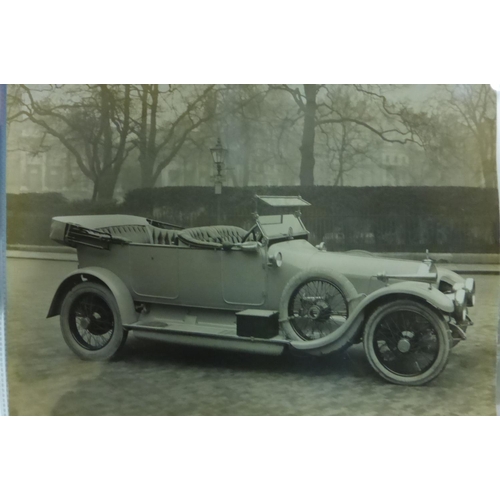 44 - Various Motor Cars. An album of motor car makers beginning with 'A' to include; Amilcar, Angus Sande... 