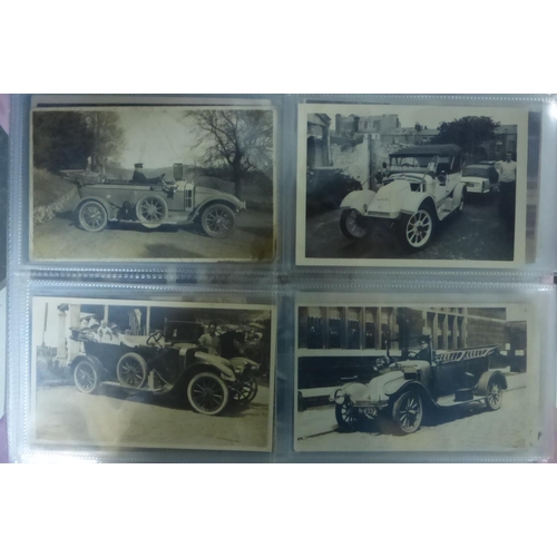 44 - Various Motor Cars. An album of motor car makers beginning with 'A' to include; Amilcar, Angus Sande... 