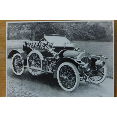 56 - Riley 1899 - 1969. An album of monochrome postcards and photographs of various sizes, end prints, so... 