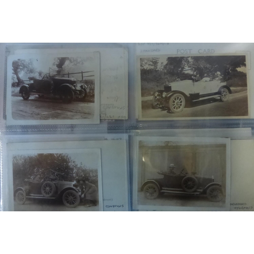 61 - Standard 1903 - 1963. An album of monochrome postcards, postcard size photographs, others of various... 