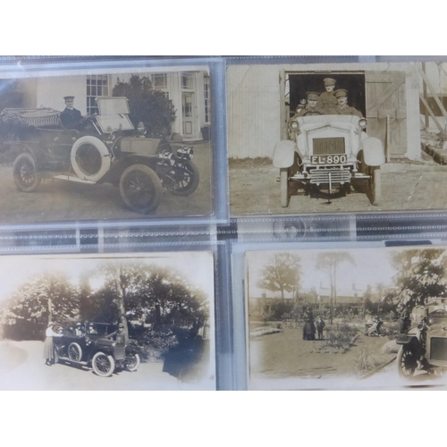 95 - A Postcard and Photograph Assortment. Postcards, photographs, various sizes, many with DL and EL reg... 