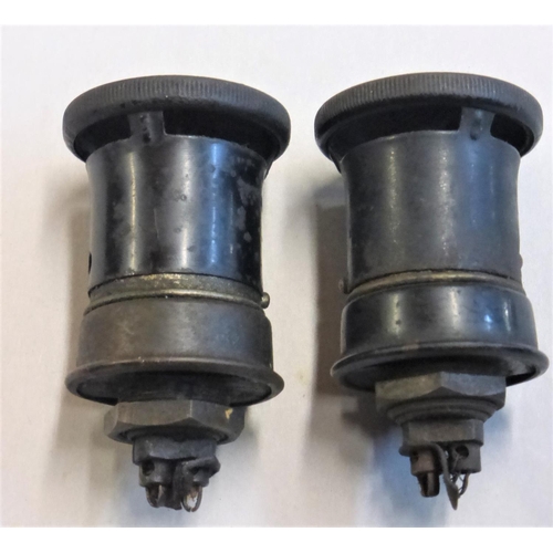 168 - A Pair of Lucas Dashboard Illuminators. Two examples of the rare D30 type for fitting to a metal das... 