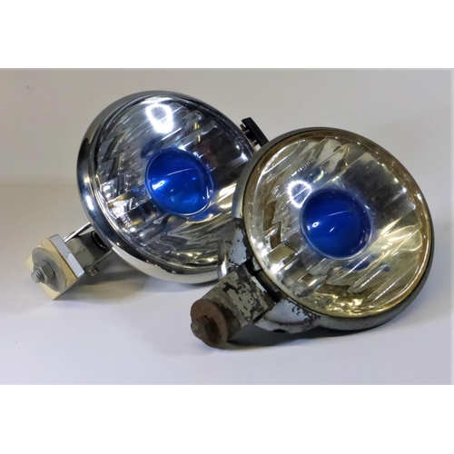 178 - A Pair of Notex Spot Lamps. Both lamps with good glasses, one example appears unused, slightly diffe... 