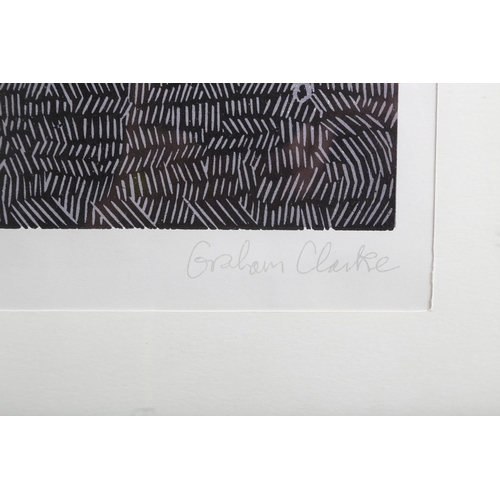 470 - Graham Clarke: a signed colour print, 