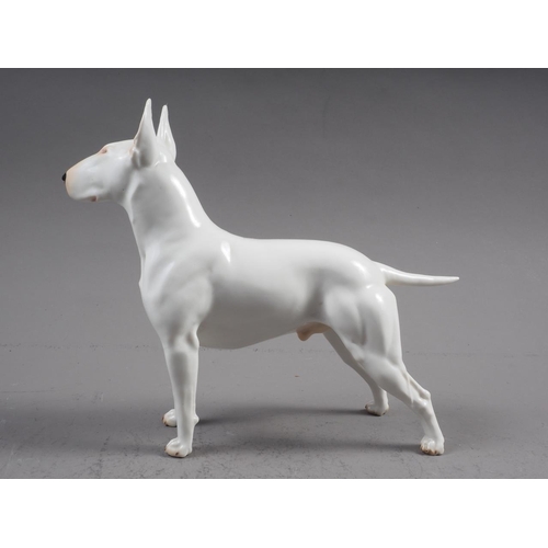 2 - A Nymphenburg figure of a English bull terrier, 9