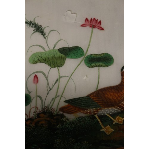 137 - An album of Chinese watercolours, boats, and a similar album, birds (losses and damages)