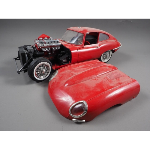 184 - A model of an E-Type Jaguar motorcar, 22