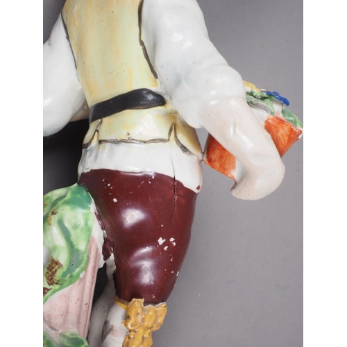 19 - A pair of early 19th century Staffordshire figures, 