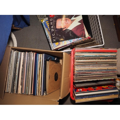 223 - A collection of LPs, mostly 1970s, including Rod Stewart, Ella Fitzgerald and Blondie