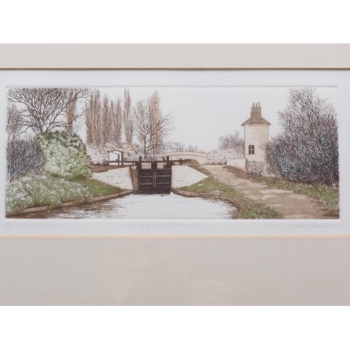 393 - Gilbert Browne: a signed limited edition colour etching, 