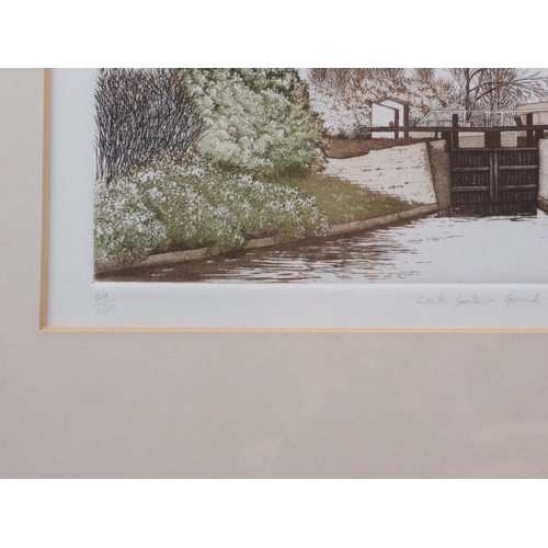 393 - Gilbert Browne: a signed limited edition colour etching, 