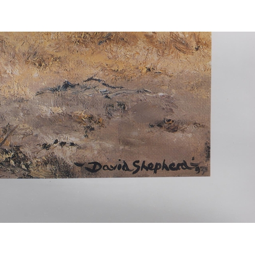 400 - David Shepherd: a print, 