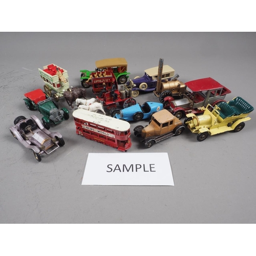 171 - A collection of 1950s and 1960s Matchbox Models of Yesteryear and a number of similar die-cast model... 