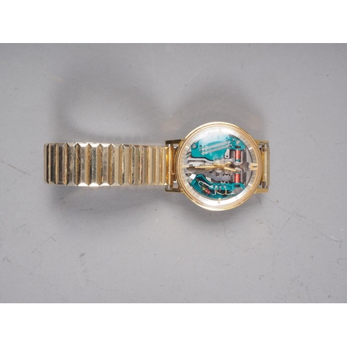 330 - A Bulova Accutron Spaceview MG wristwatch with expanding bracelet