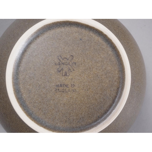 43 - A 1970s Langley stoneware part combination service