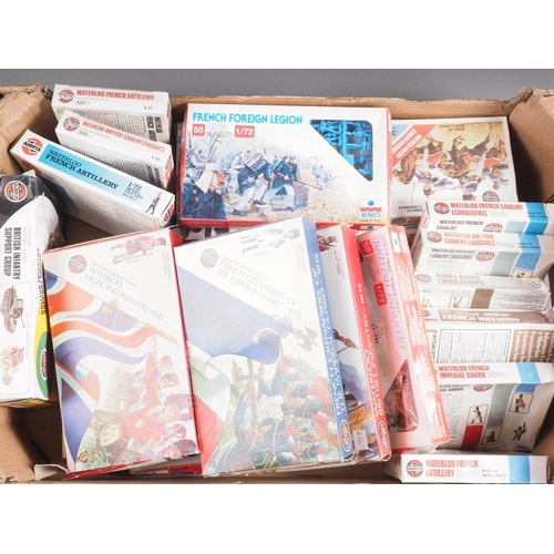 168 - A quantity of mostly military themed Airfix kits, including Military History Series