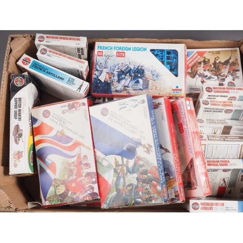 168 - A quantity of mostly military themed Airfix kits, including Military History Series