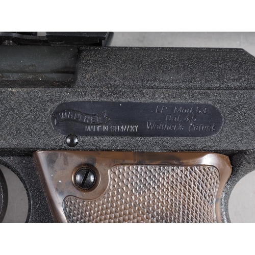 193 - A Walther LP model 53 calibre .45 air pistol, number 092161