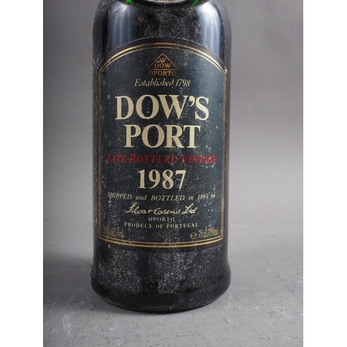 234 - A bottle of Dow's port late bottle vintage 1987