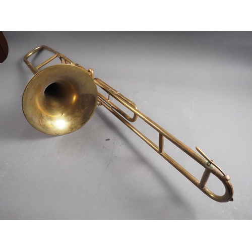 248 - A brass trombone