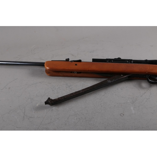 180 - A BSA .177 calibre air rifle, in leather slip case