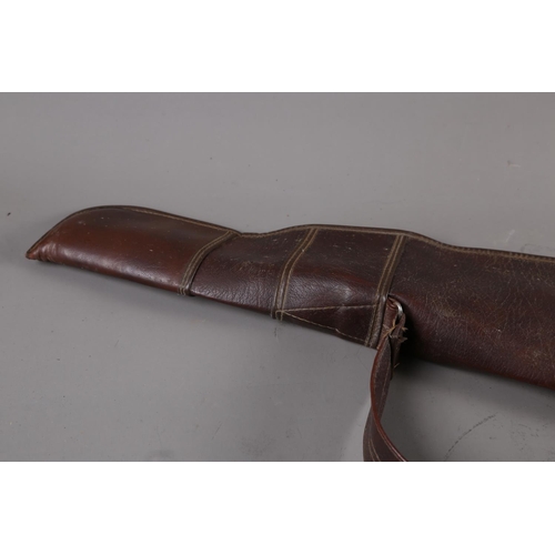 180 - A BSA .177 calibre air rifle, in leather slip case