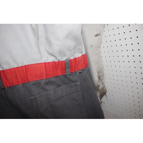 201 - Two vintage sets of Citroen service workshop overalls