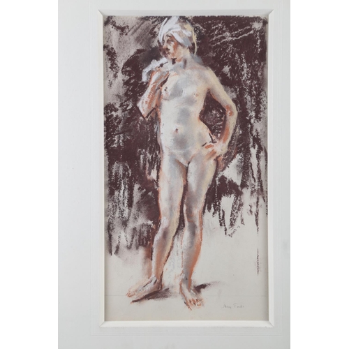 407 - Henry Tonks: pastel study of a nude, 11 1/2