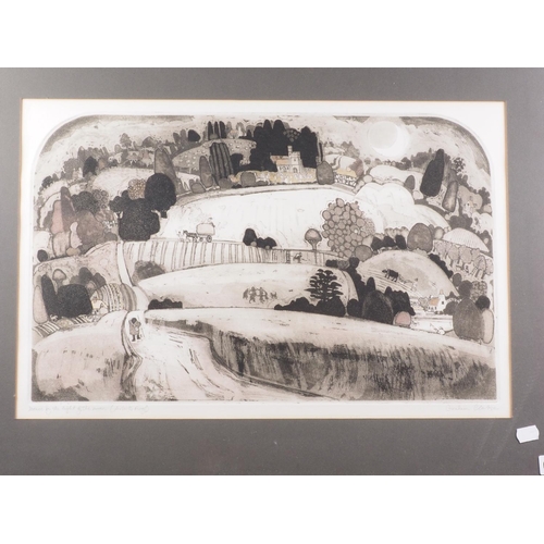 426 - Graham Clarke: a signed artist proof etching 