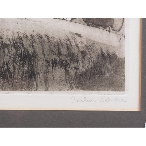 426 - Graham Clarke: a signed artist proof etching 