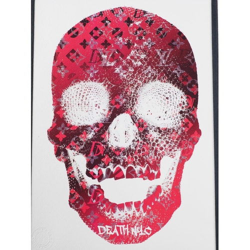 431 - Death & Co NYC, 2020: a set of four signed limited edition screen prints, skull 34/700, Tiffany ... 