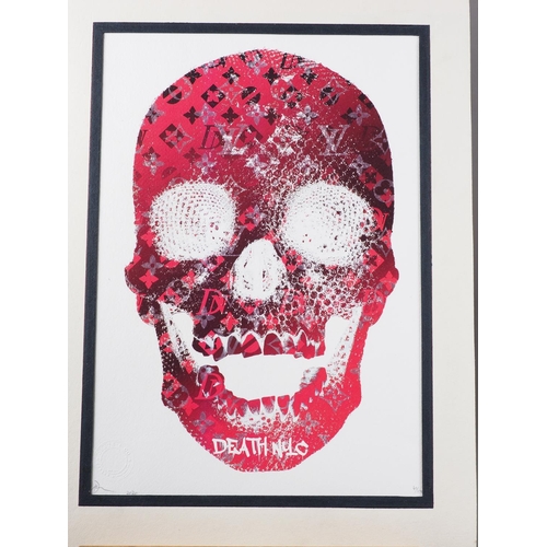 431 - Death & Co NYC, 2020: a set of four signed limited edition screen prints, skull 34/700, Tiffany ... 