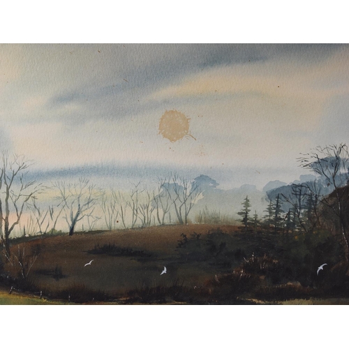 474 - John S Gilliatt: watercolours, 