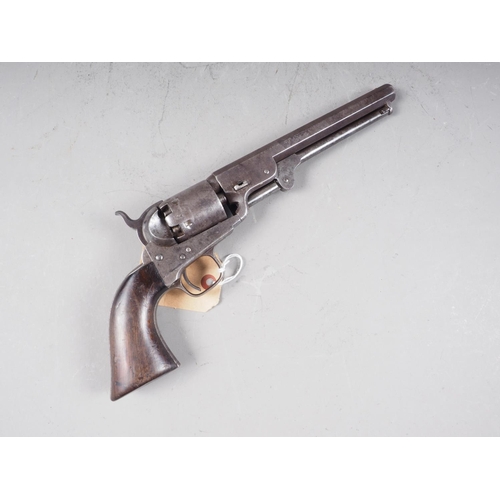 193 - A London made Colts Patent model 1851 Navy percussion revolver