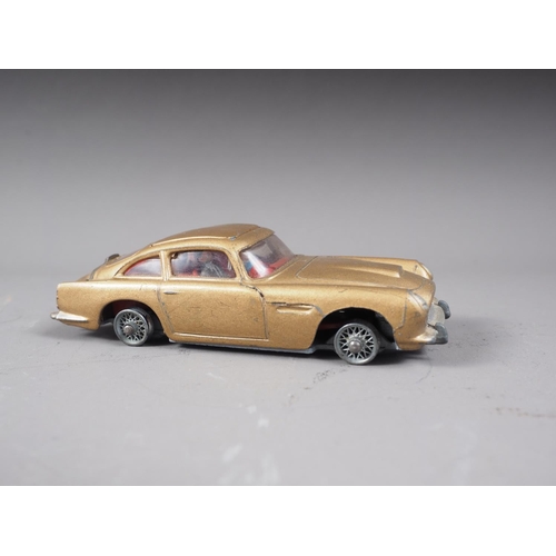 199 - A Corgi Toys die-cast model James Bond Aston Martin DB 5 (offside tyres not present)