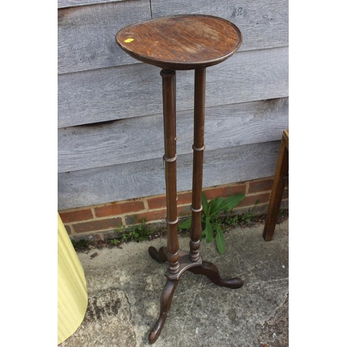 645 - An oak and embossed copper log bin, 17 1/2