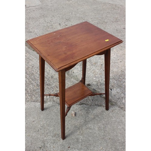 638 - A carved walnut stool, on cabriole supports, 19