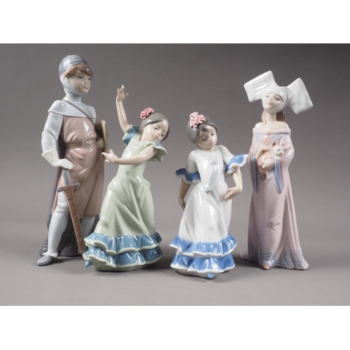 4 - Four Lladro figures, 