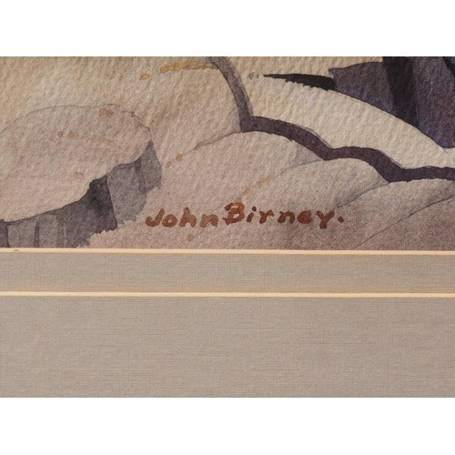 424 - John Birney: watercolours, 