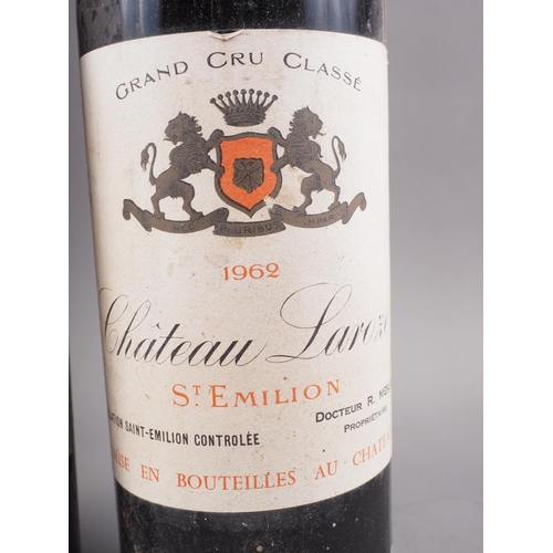 169 - Three bottles of Chateau Laroze Grand Cru Classe, St Emilion 1962