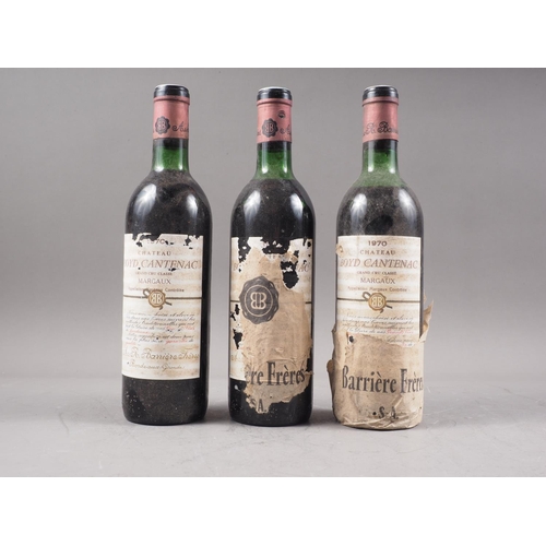 172 - Three bottles of Chateau Boyd Cantenac Grand Cru Classe Margaux