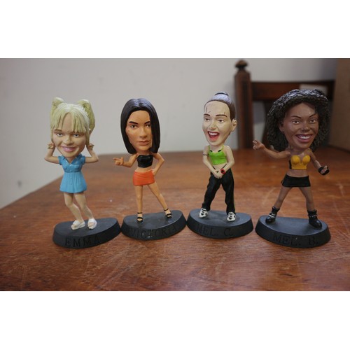 244 - A set of four girl power figures, 4 1/4