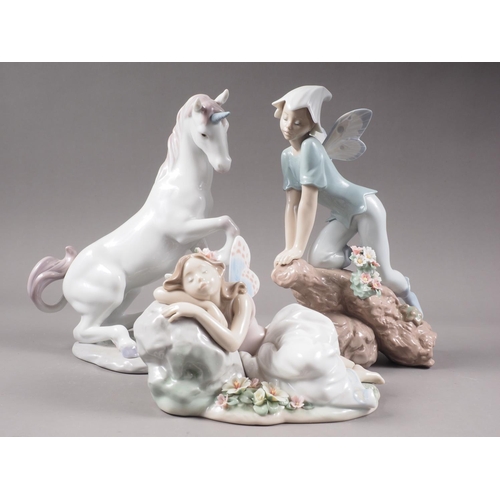 9 - Three Lladro Privilege figures, 