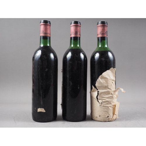 222 - Three bottles of Chateau Boyd Cantenac Grand Cru Classe Margaux