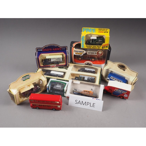 191 - A large collection of boxed die-cast and other model cars, by Days Gone, Matchbox, Corgi, Oxford Die... 