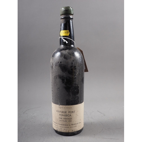 209 - A bottle of Fonseca 1948 Vintage Port, bottled in 1950