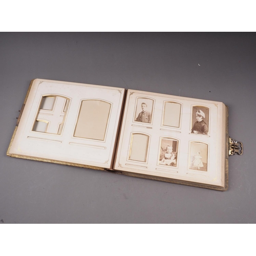 286 - A Carte de Visite album, containing  nine photographs