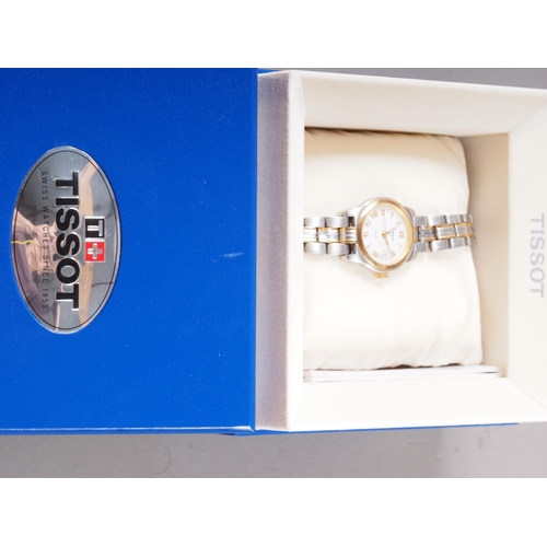 409 - A gentleman's Tissot PR-50 stainless steel quartz wristwatch, in original box, including purchase re... 