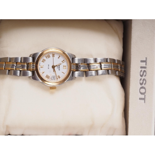 409 - A gentleman's Tissot PR-50 stainless steel quartz wristwatch, in original box, including purchase re... 